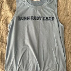 Burn Boot Camp Women's Blue Tank Top